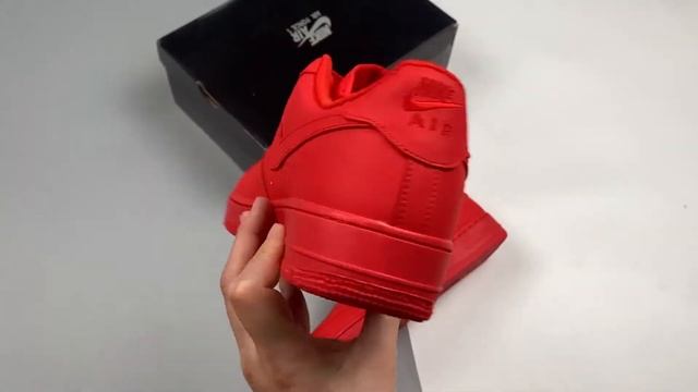 Nike Air Force 1 Low “Triple Red” CW6999 600 смотреть онлайн