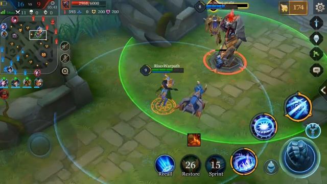 WARPATH - GA MATI2 KALO PAKE MAGE - Arena Of Valor смотреть онлайн