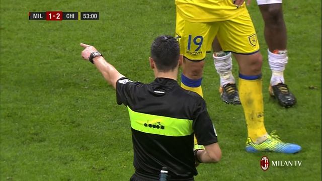 Highlights AC Milan 3-2 Chievo Verona - Serie A TIM 2017/18 - 19/3/2018 смотреть онлайн