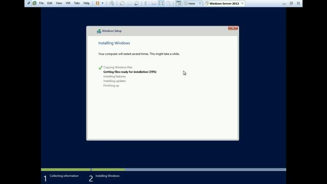 How to Install Windows Server 2012 R2 in VMware Workstation смотреть онлайн