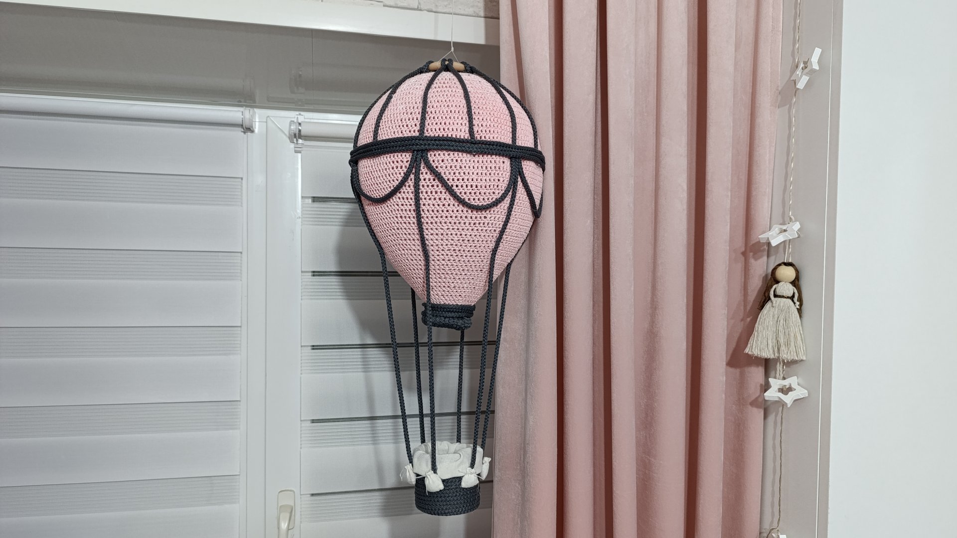 воздушный шар вязаный крючком. смотреть онлайн