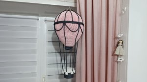 воздушный шар вязаный крючком.