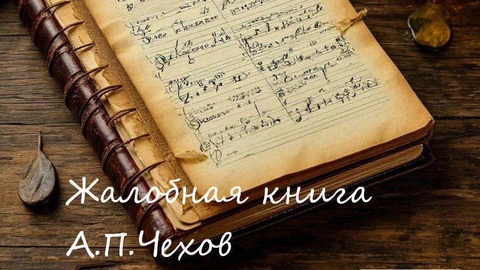 Жалобная книга.Рассказ А.П.Чехов смотреть онлайн