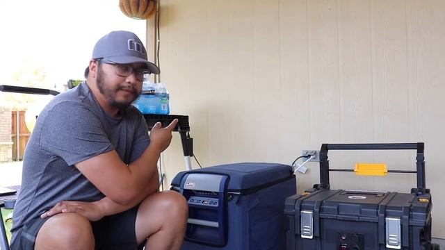 DIY Solar Generator and ARB 50 QT Fridge Stress Test смотреть онлайн