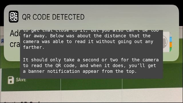 How to Scan QR Codes with the iPhone’s Camera App смотреть онлайн
