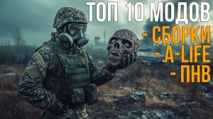 STALKER 2 HEART OF CHERNOBYL ТОП 10 САМЫХ ПОПУЛЯРНЫХ МОДОВ - ПНВ, СБОРКИ, УЛУЧШЕННЫЙ A-LIFE