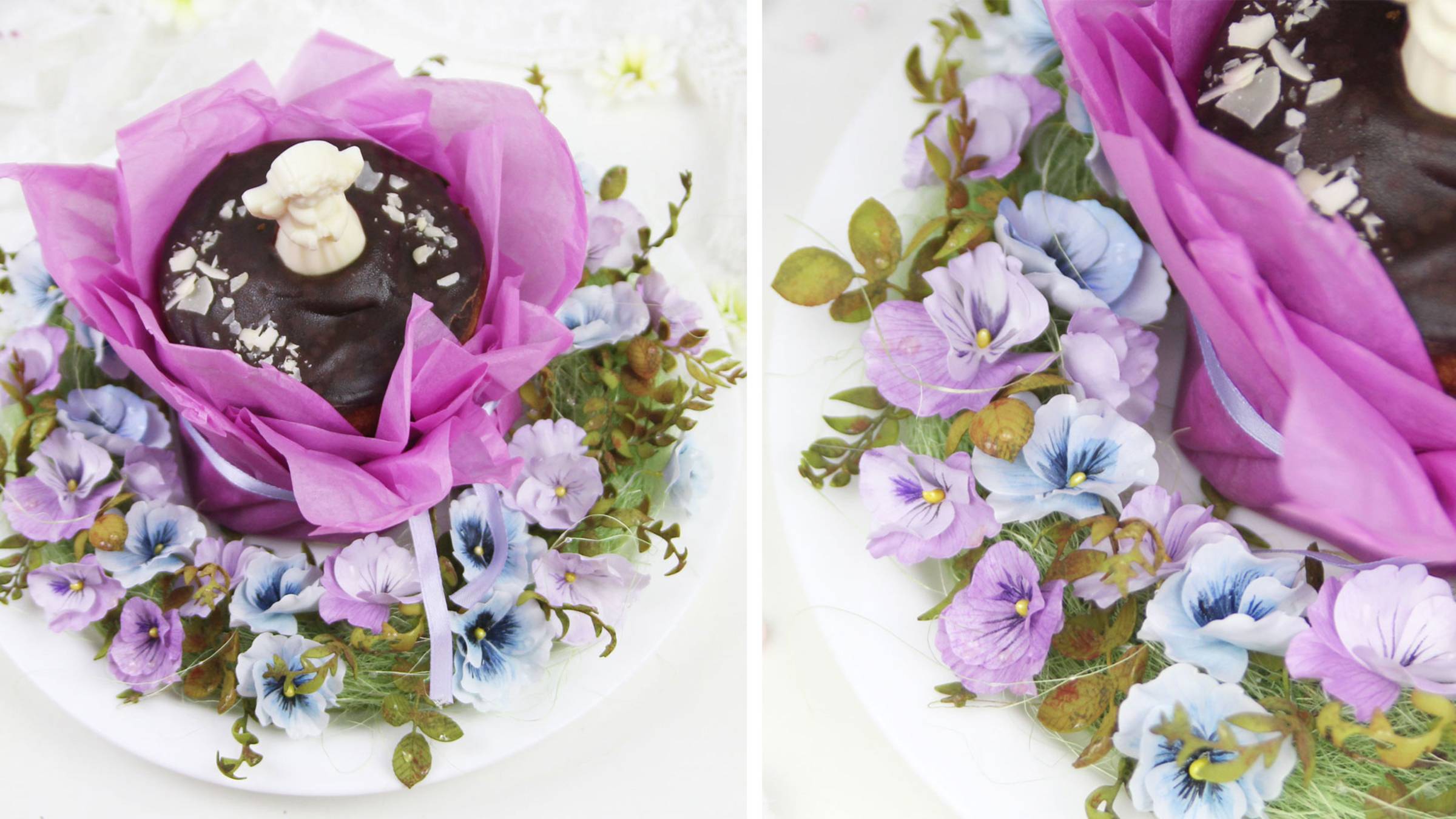 Роскошный декор для дома своими руками: венок из цветов ручной работы для декора стола или стены🥰 смотреть онлайн