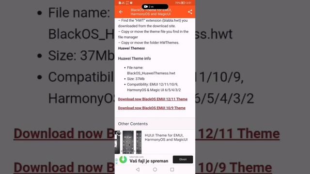 طريقة تثبيت الثيمات على اجهزة هواوي و هونر بشكل يدوي بسهولة تامة смотреть онлайн