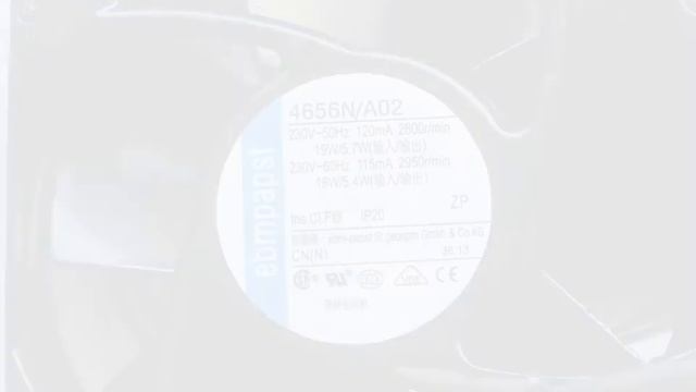 Fan 4656N/A02 12038 230V 19/18W Metal AC Fan 2wires cooling fan смотреть онлайн