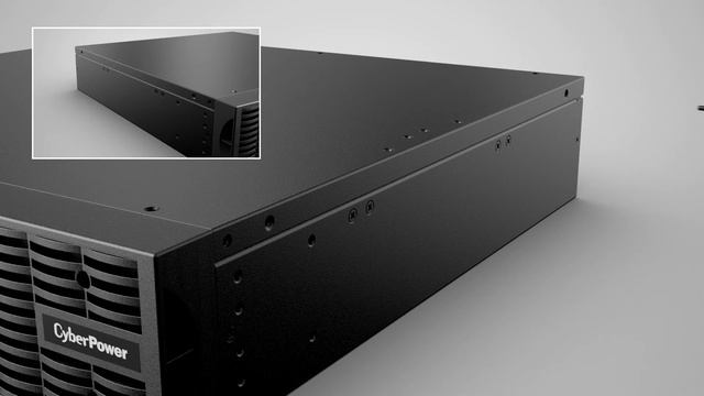 CyberPower Battery Replacement Tutorial for EBM of Online S (Advanced) UPS 1,000-3,000VA (Rack) смотреть онлайн