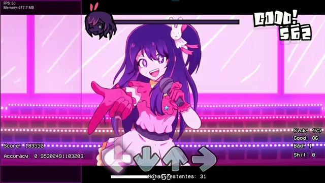 FNF: In your hearts forever (Oshi ko no mod) ANDROID & APK MOD смотреть онлайн