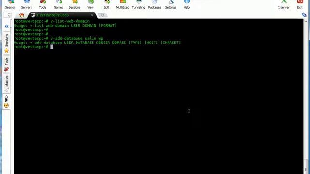 vestacp command interface смотреть онлайн