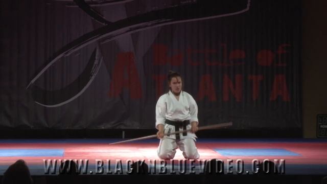 Melissa Baillargeon Bo Kata 2015 Battle of Atlanta Karate Tournament Finals смотреть онлайн