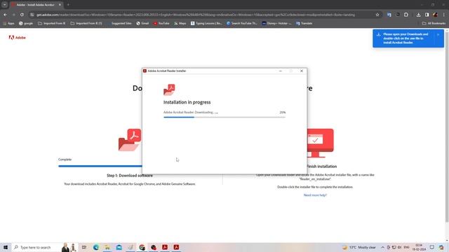 How to download adobe acrobat reader for windows 10|| In Hindi || PC @Techknowledge590 смотреть онлайн