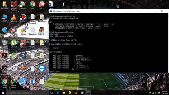 How To Find Wifi Password Using Cmd In Windows 10 (2018) смотреть онлайн