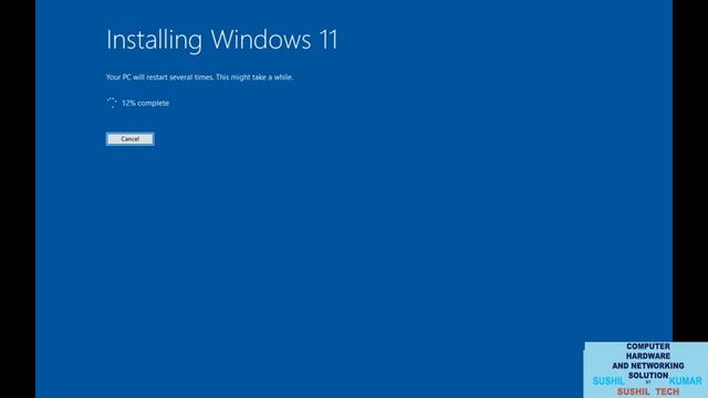 HOWTO UPGRADE WINDOWS 10 TO WINDOWS 11 WITHOUT DATA LOSE : Microsoft windows 11 upgrade : sushiltec смотреть онлайн