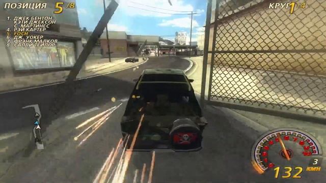 FlatOut 2 Most Wanted, дерби класс за стрим смотреть онлайн