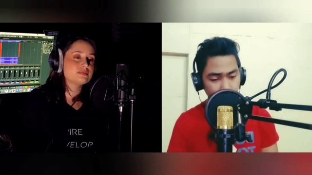 The Prayer - Celine dion & Andrea bocelli (Romer & Coach Tina songcover) смотреть онлайн