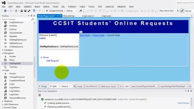 Beginner's Tutorial for ASP.NET 4.5 - 30 - ASP.NET Project - Student Request смотреть онлайн