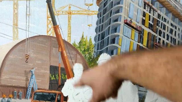 ОЖИВЛЯЕМ КАРТИНУ! Картина масляными красками. ДЕНЬ 8 смотреть онлайн