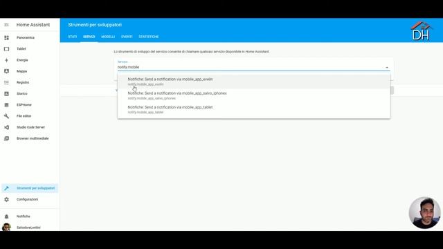 Pillole Home Assistant - Trovare Notify Push su Home Assistant смотреть онлайн
