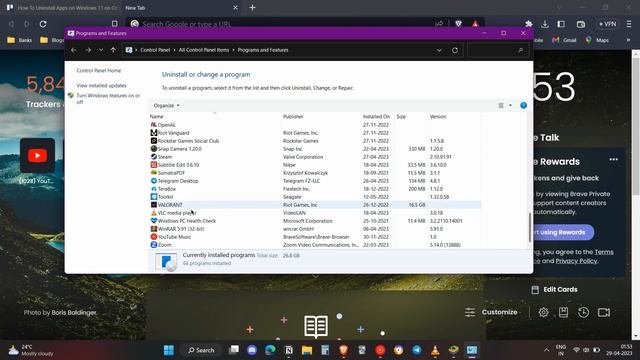 How To Uninstall Apps on Windows 11 (2023) смотреть онлайн