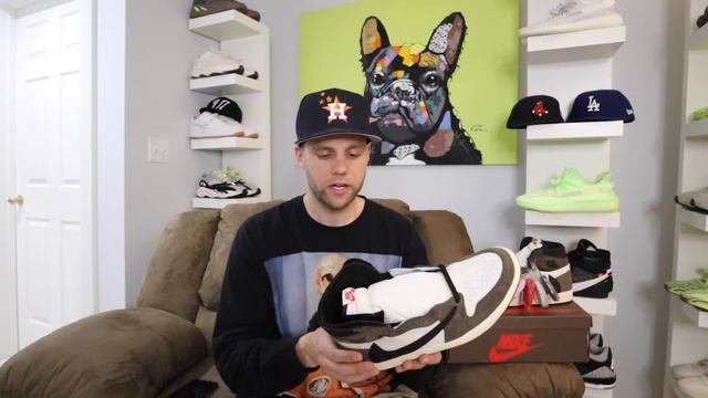 SNEAKER OF YEAR??? UNBOXING AJ1 TRAVIS SCOTT смотреть онлайн
