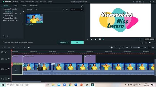 Editar videos con Animaciones en Filmora 9 en PC | Miss Lucero смотреть онлайн