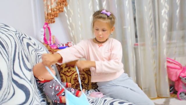 Кукла Беби Бон Настя Яна КАК МАМА Baby Born doll смотреть онлайн