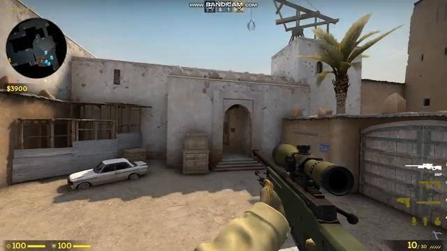 CS:GO с Ботами|играл с ноу клипом. Тащил как S1mple!!! смотреть онлайн