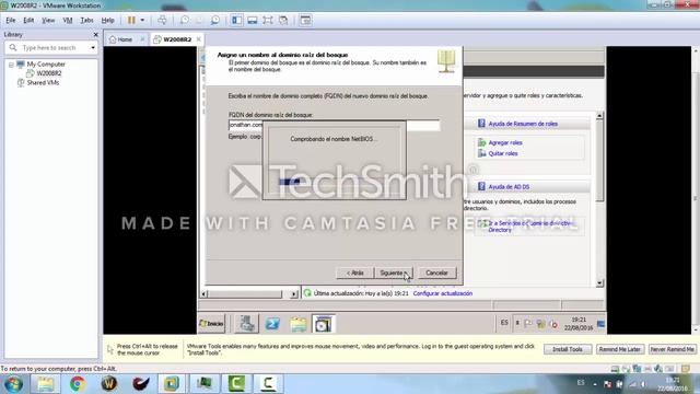 INSTALACION DE WINDOWS SERVER 2008 R2 EN VMWARE смотреть онлайн