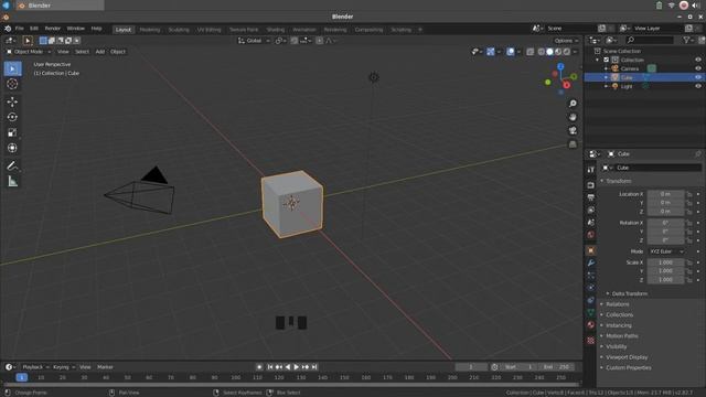 VIS REFERENCE 05 - Identifying and Selecting World Elements in Blender 2.82a смотреть онлайн