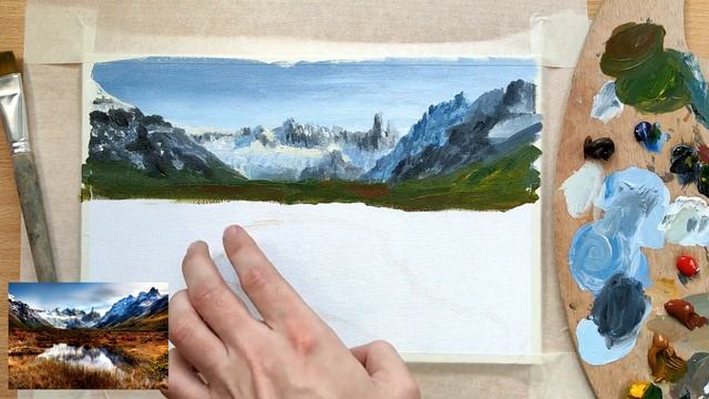 Как писать масляными красками / Урок по масляной живописи на холсте смотреть онлайн