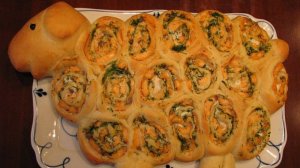 Пасхальный барашек с рыбой