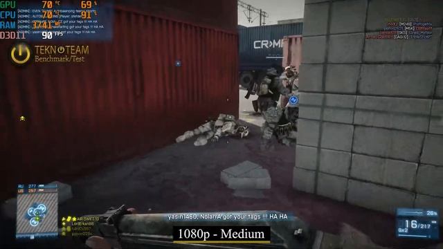 BATTLEFIELD 3 MULTIPLAYER - RADEON HD 7870 & INTEL CORE i3 4150 & 8GB RAM Gameplay Fps Test смотреть онлайн