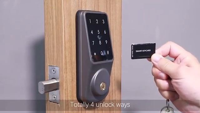 Google Assistant Smart Lock Amazon Alexa Smart Door Lock смотреть онлайн