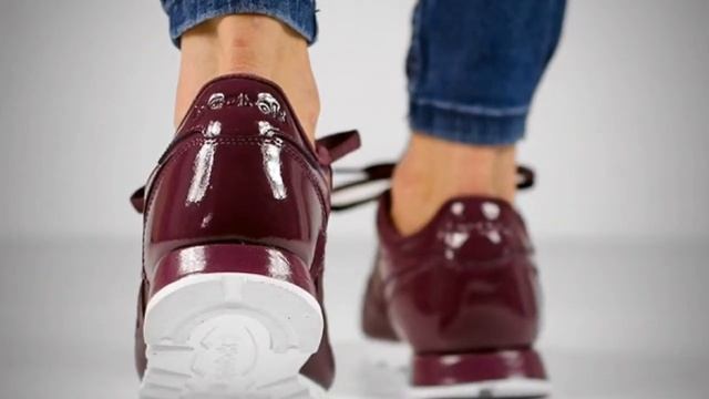 REEBOK CLASSIC LEATHER MATTE SHINE WMNS (MAROON) / PEACE X9 смотреть онлайн