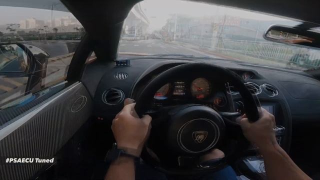 Lamborghini Gallardo LP570-4 Superleggera 5.2L V10 / #PSAECU Tuned смотреть онлайн