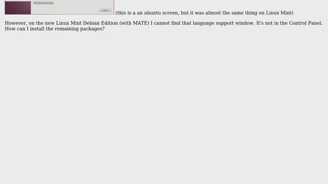 Unix & Linux: Language Support on Linux Mint Debian Edition смотреть онлайн