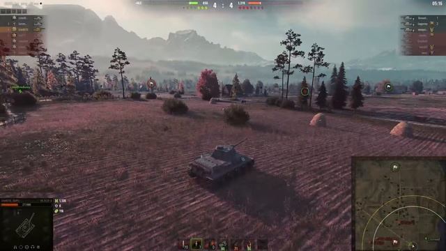 World of Tanks Tier 6 Skirmish - VK 30.01(D) Carry смотреть онлайн
