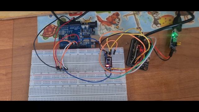 Бегущий огонёк на Microbit смотреть онлайн