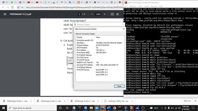 #Pertemuan14 PrakJarkom || FTP Server || Ahmad Bajuri - 201011400106 || Unpam смотреть онлайн