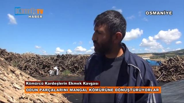 Odun parçalarını mangal kömürüne dönüştürüyorlar смотреть онлайн