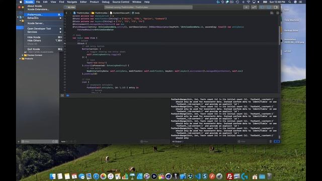 SwiftUI macOS Debug Area Keeps Showing смотреть онлайн