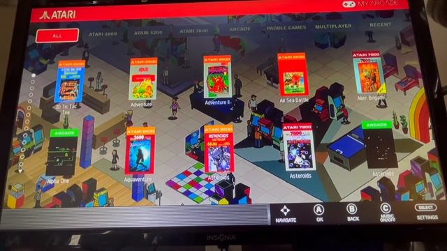 My Arcade Atari Gamestation Pro Review and Gameplay смотреть онлайн