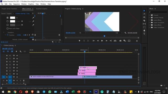 How to Create an Arrow Swipe Transition in Premiere Pro in Tamil смотреть онлайн
