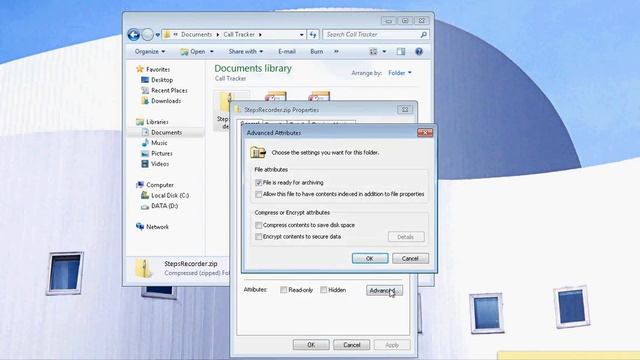 How to use Windows 7 File & Folder Compression by Nicholas Lee Fagan смотреть онлайн
