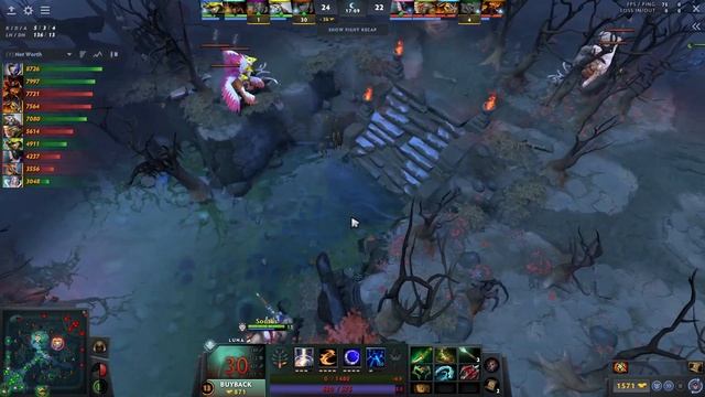 Luna Dota 2 Gameplay Rebellion.Arteezy with 1030 XPM - TI12 смотреть онлайн