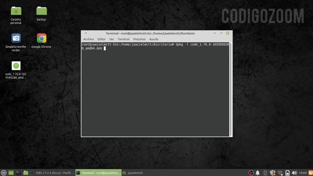 Instalar Visual Studio Code en Linux desde terminal. смотреть онлайн
