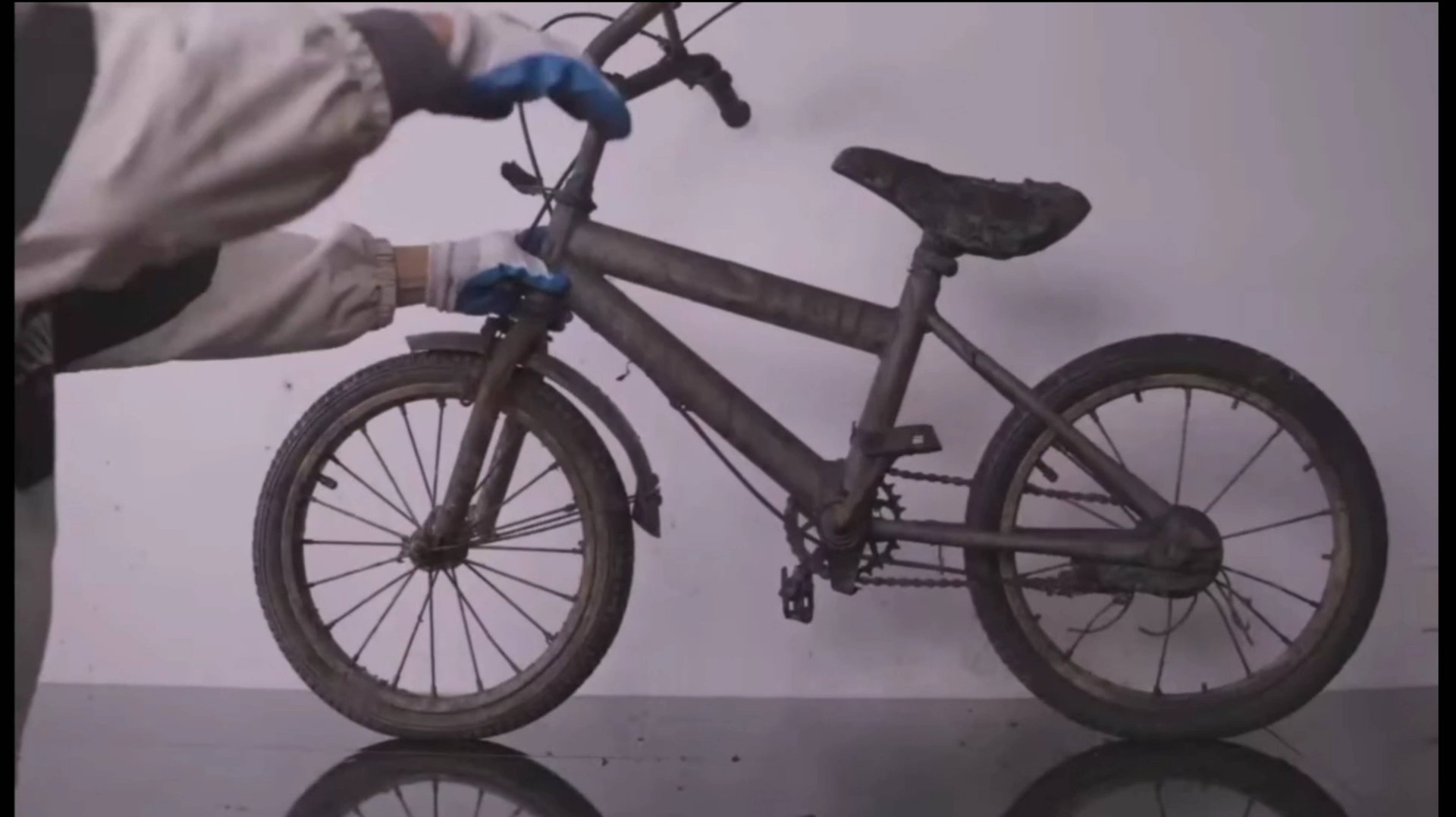 Реставрация старого ржавого велосипеда. смотреть онлайн